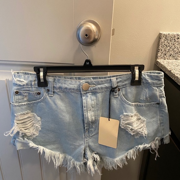 Jean shorts - Picture 1 of 2